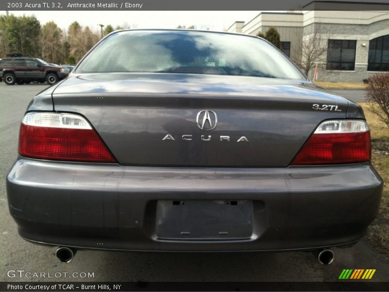 Anthracite Metallic / Ebony 2003 Acura TL 3.2