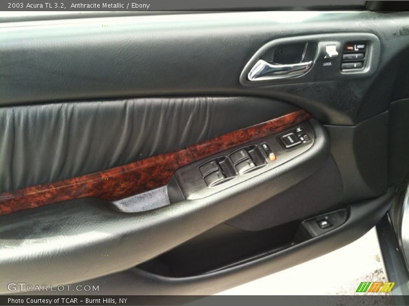 Anthracite Metallic / Ebony 2003 Acura TL 3.2