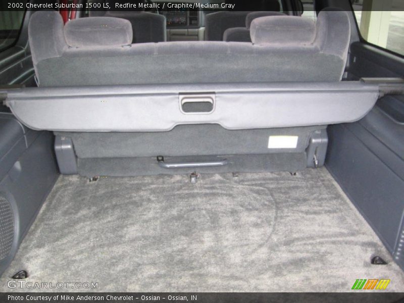 Redfire Metallic / Graphite/Medium Gray 2002 Chevrolet Suburban 1500 LS
