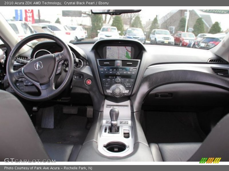 Crystal Black Pearl / Ebony 2010 Acura ZDX AWD Technology