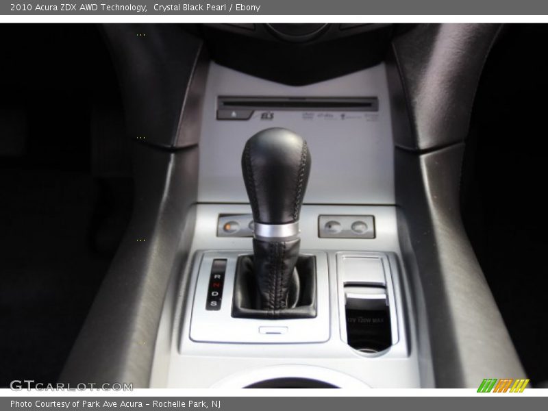 Crystal Black Pearl / Ebony 2010 Acura ZDX AWD Technology