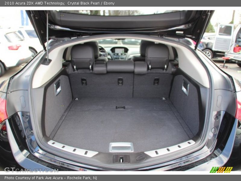 Crystal Black Pearl / Ebony 2010 Acura ZDX AWD Technology