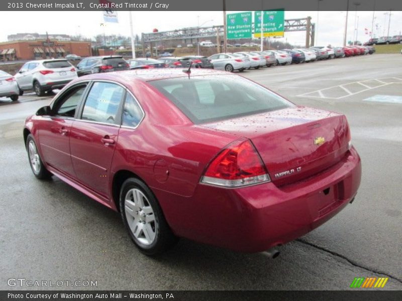 Crystal Red Tintcoat / Gray 2013 Chevrolet Impala LT