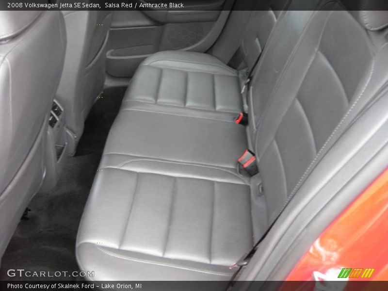 Salsa Red / Anthracite Black 2008 Volkswagen Jetta SE Sedan