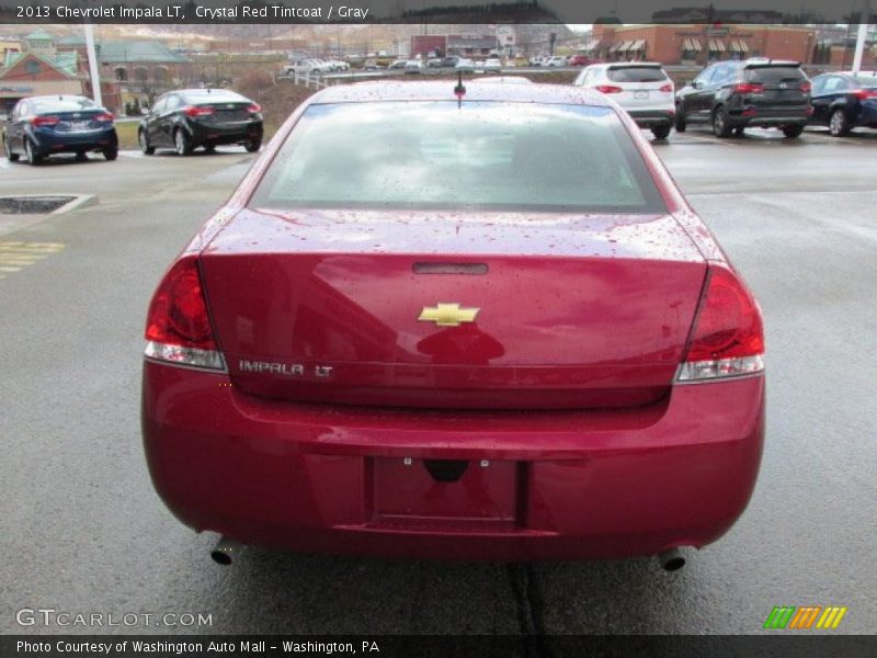 Crystal Red Tintcoat / Gray 2013 Chevrolet Impala LT