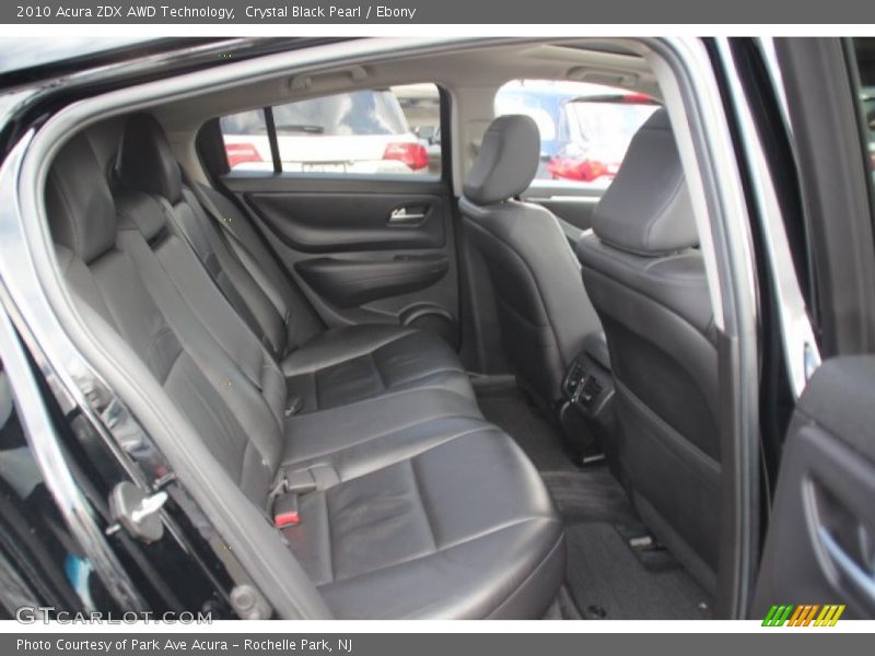 Crystal Black Pearl / Ebony 2010 Acura ZDX AWD Technology