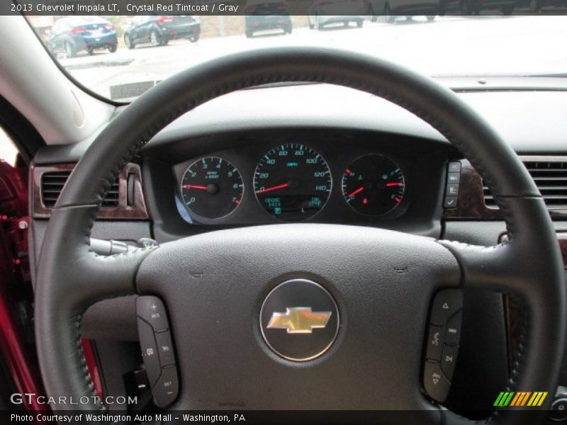 Crystal Red Tintcoat / Gray 2013 Chevrolet Impala LT