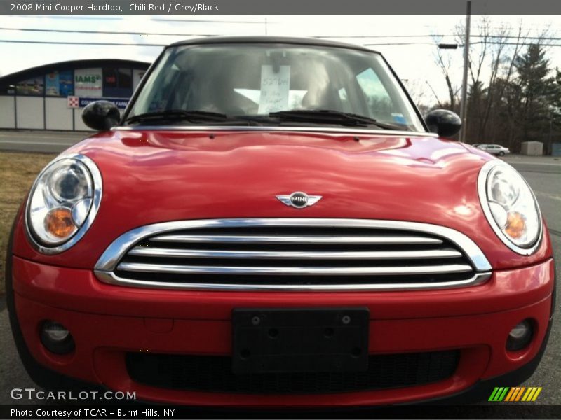 Chili Red / Grey/Black 2008 Mini Cooper Hardtop