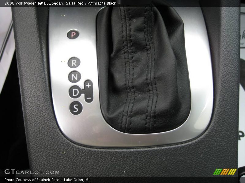 Salsa Red / Anthracite Black 2008 Volkswagen Jetta SE Sedan
