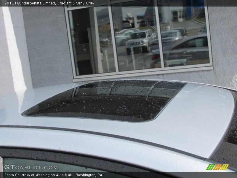 Radiant Silver / Gray 2011 Hyundai Sonata Limited