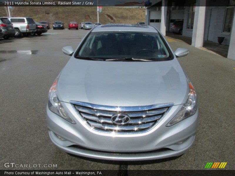 Radiant Silver / Gray 2011 Hyundai Sonata Limited
