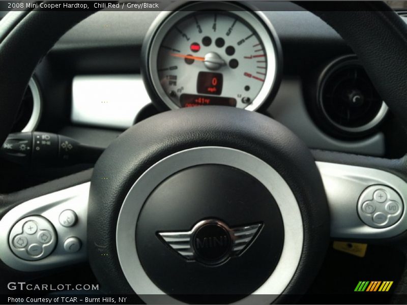 Chili Red / Grey/Black 2008 Mini Cooper Hardtop