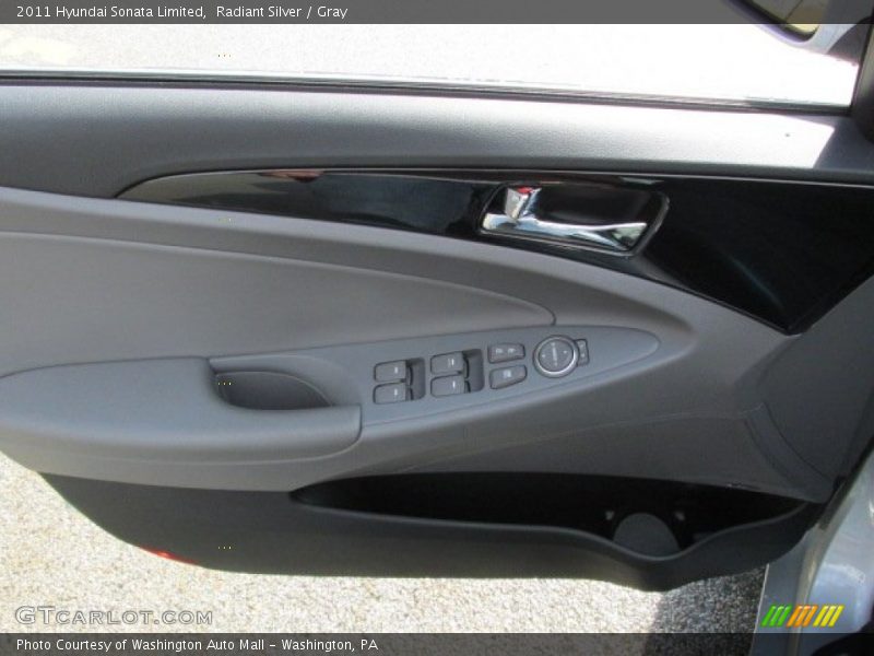 Radiant Silver / Gray 2011 Hyundai Sonata Limited