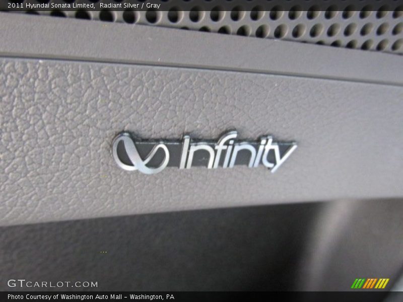 Radiant Silver / Gray 2011 Hyundai Sonata Limited