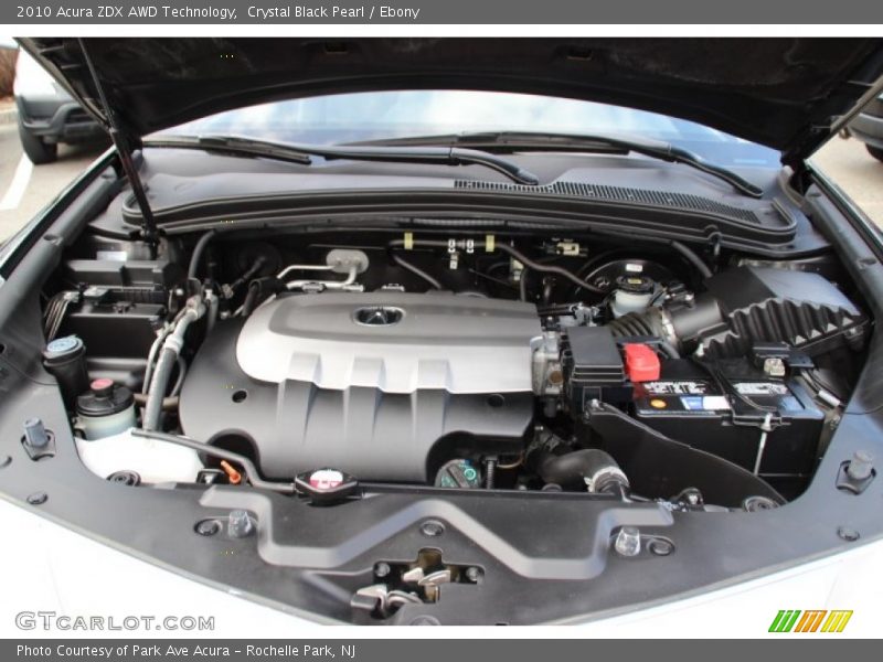 Crystal Black Pearl / Ebony 2010 Acura ZDX AWD Technology