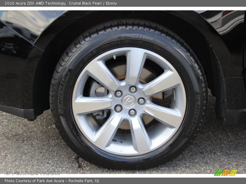 Crystal Black Pearl / Ebony 2010 Acura ZDX AWD Technology