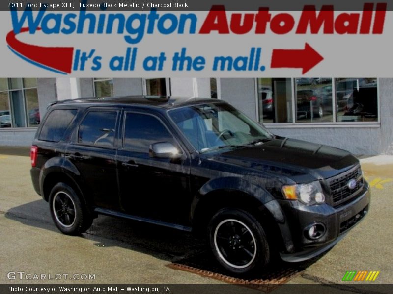 Tuxedo Black Metallic / Charcoal Black 2011 Ford Escape XLT
