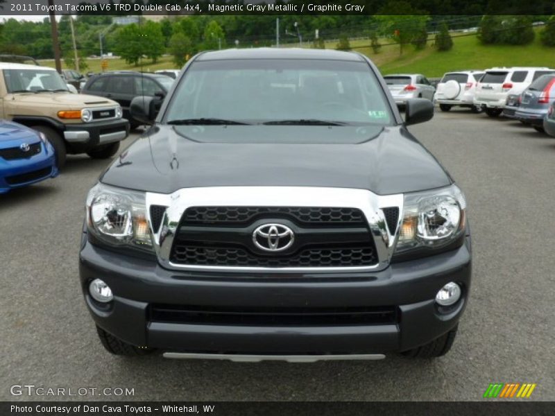 Magnetic Gray Metallic / Graphite Gray 2011 Toyota Tacoma V6 TRD Double Cab 4x4