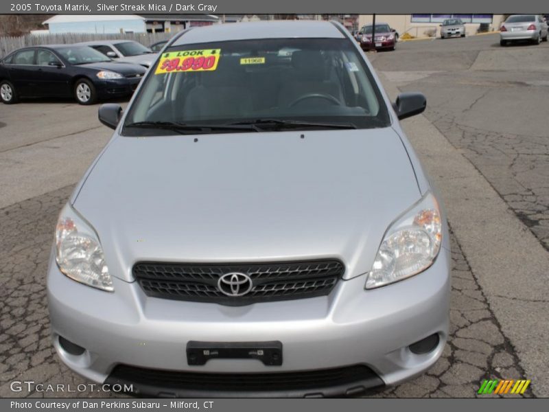 Silver Streak Mica / Dark Gray 2005 Toyota Matrix