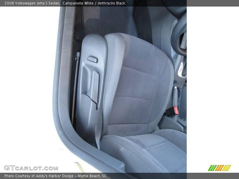 Campanella White / Anthracite Black 2008 Volkswagen Jetta S Sedan