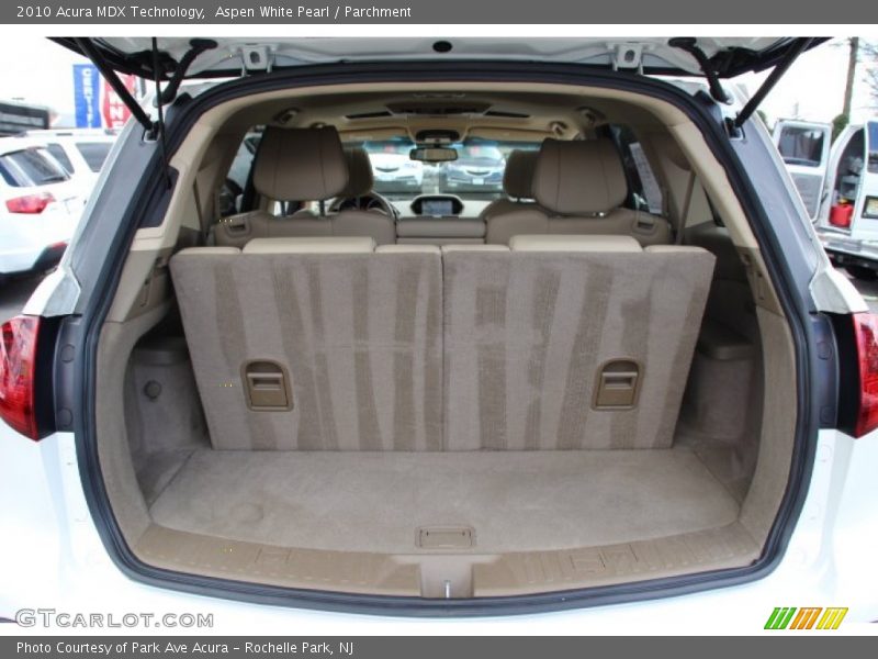 Aspen White Pearl / Parchment 2010 Acura MDX Technology