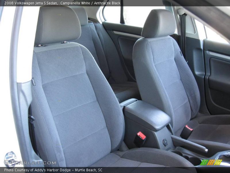 Campanella White / Anthracite Black 2008 Volkswagen Jetta S Sedan