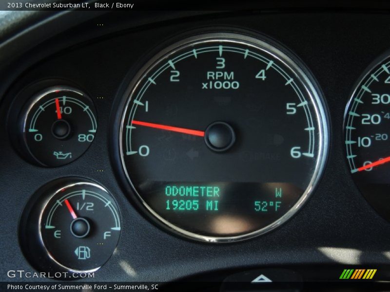Black / Ebony 2013 Chevrolet Suburban LT