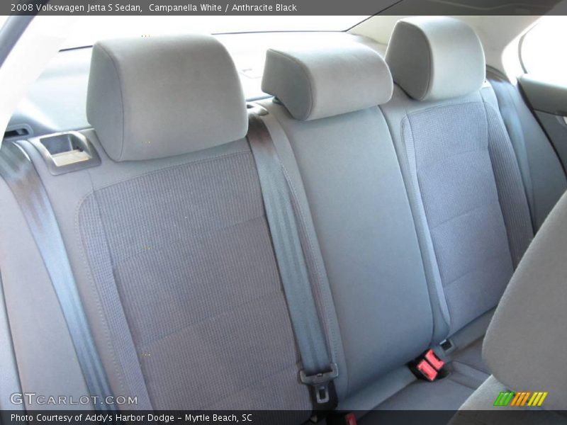 Campanella White / Anthracite Black 2008 Volkswagen Jetta S Sedan