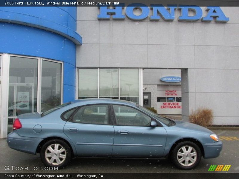 Windveil Blue Metallic / Medium/Dark Flint 2005 Ford Taurus SEL
