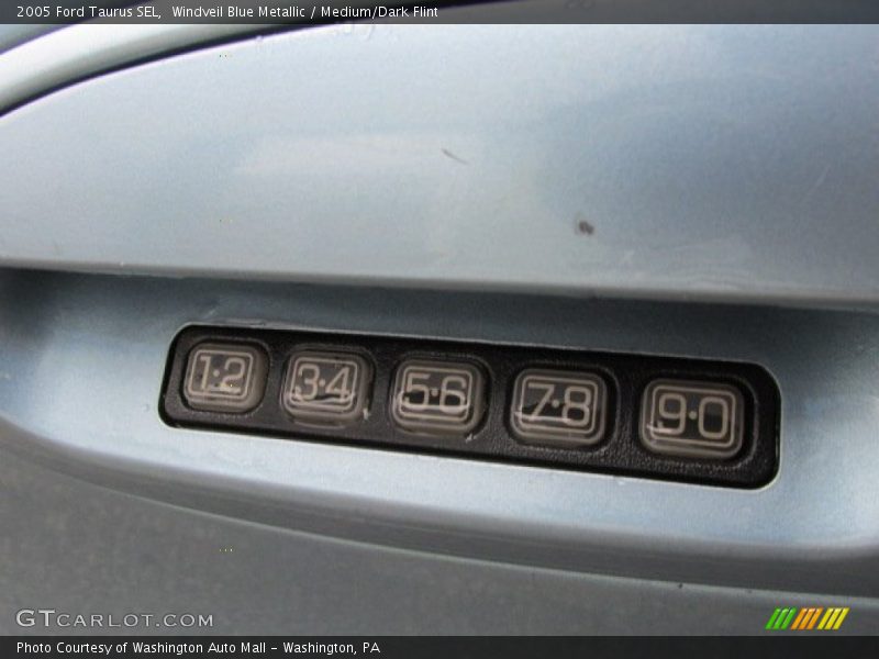 Windveil Blue Metallic / Medium/Dark Flint 2005 Ford Taurus SEL