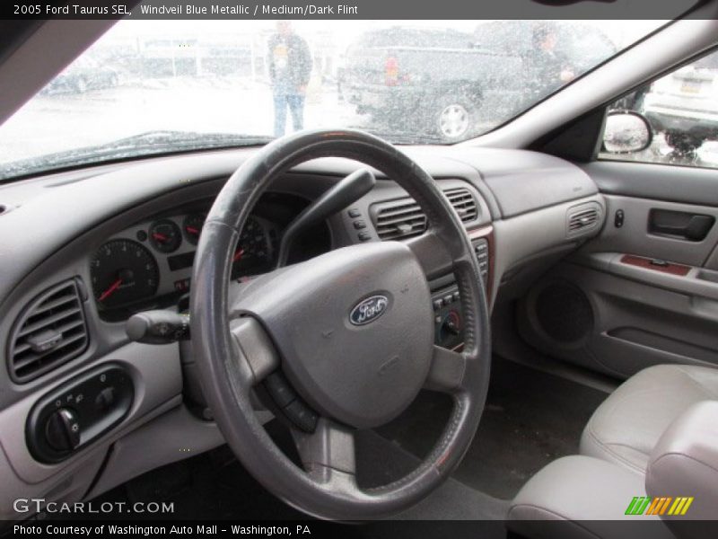 Windveil Blue Metallic / Medium/Dark Flint 2005 Ford Taurus SEL