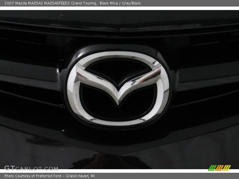 Black Mica / Gray/Black 2007 Mazda MAZDA3 MAZDASPEED3 Grand Touring
