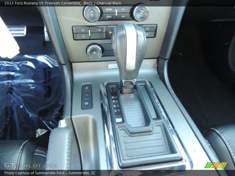 Black / Charcoal Black 2013 Ford Mustang V6 Premium Convertible