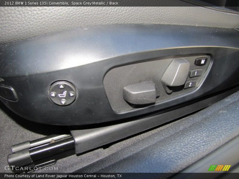 Space Grey Metallic / Black 2012 BMW 1 Series 135i Convertible