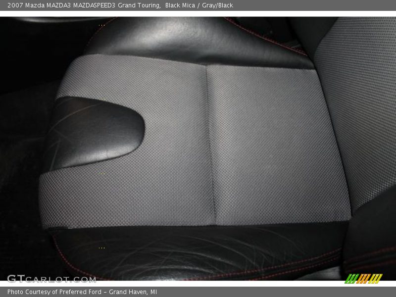 Black Mica / Gray/Black 2007 Mazda MAZDA3 MAZDASPEED3 Grand Touring