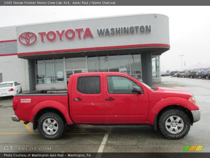 Aztec Red / Nismo Charcoal 2005 Nissan Frontier Nismo Crew Cab 4x4