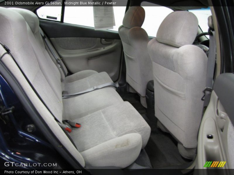 Rear Seat of 2001 Alero GL Sedan