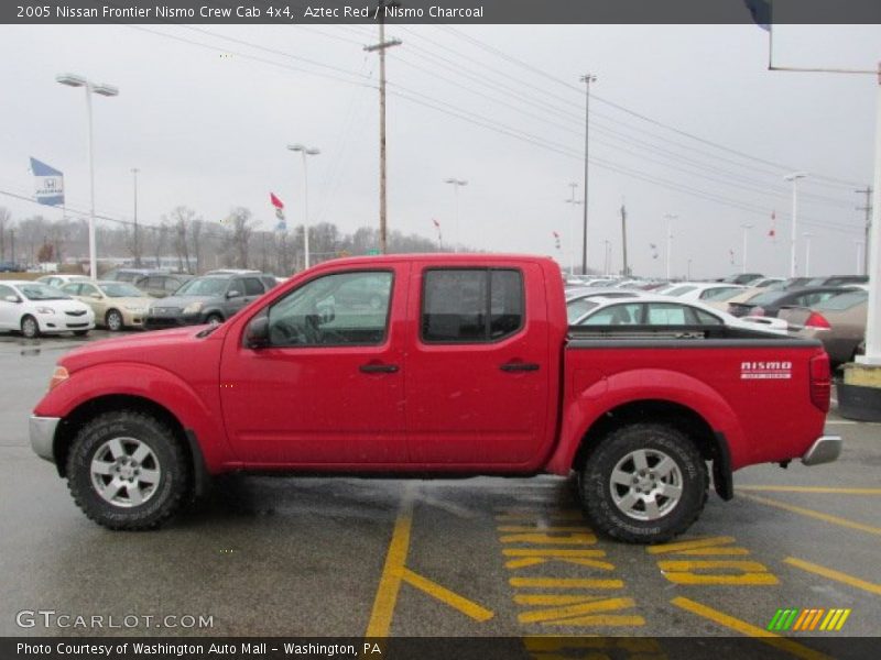 Aztec Red / Nismo Charcoal 2005 Nissan Frontier Nismo Crew Cab 4x4