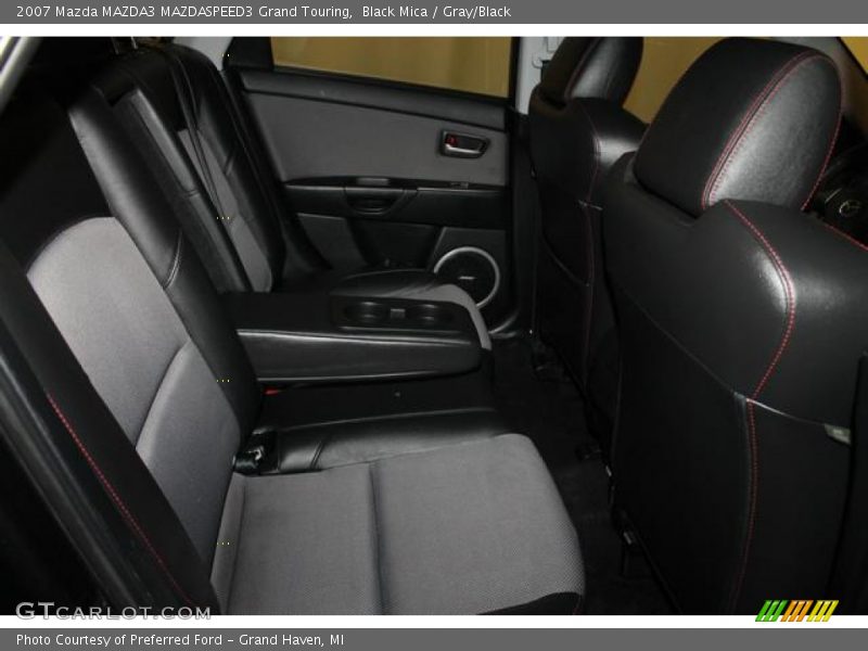 Black Mica / Gray/Black 2007 Mazda MAZDA3 MAZDASPEED3 Grand Touring