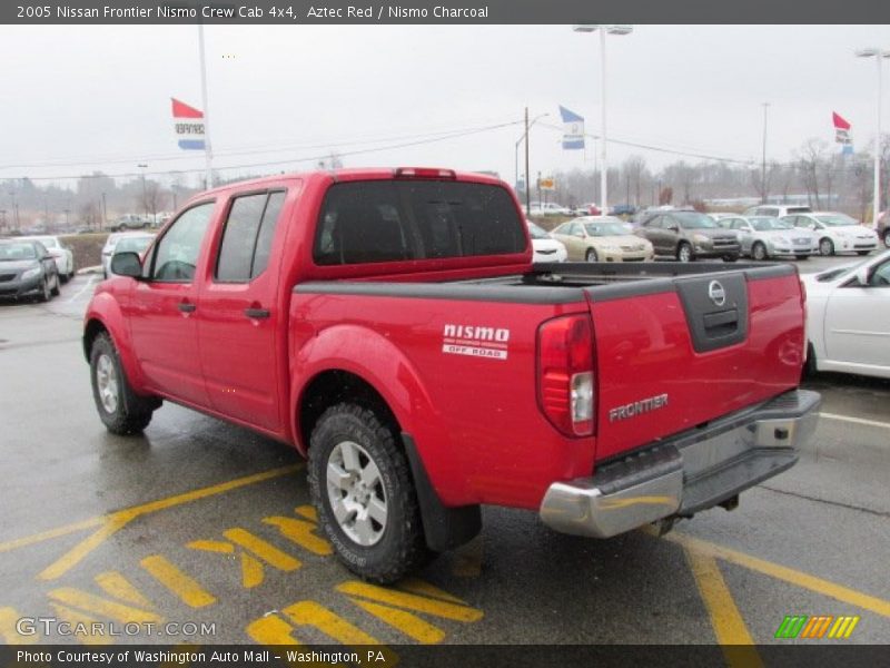 Aztec Red / Nismo Charcoal 2005 Nissan Frontier Nismo Crew Cab 4x4