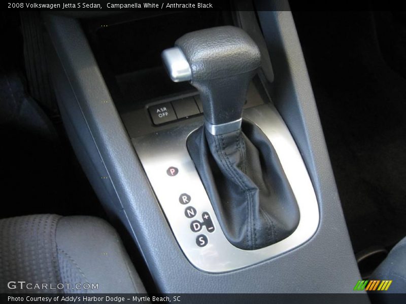 Campanella White / Anthracite Black 2008 Volkswagen Jetta S Sedan