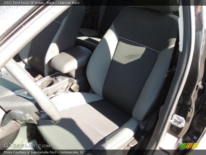 Black / Charcoal Black 2012 Ford Focus SE Sedan