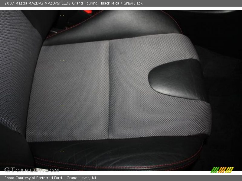 Black Mica / Gray/Black 2007 Mazda MAZDA3 MAZDASPEED3 Grand Touring