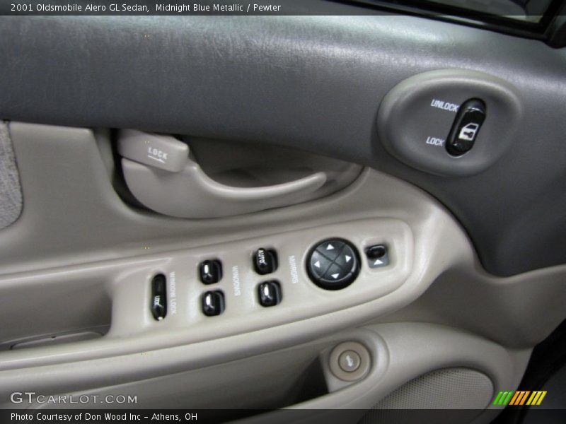 Controls of 2001 Alero GL Sedan