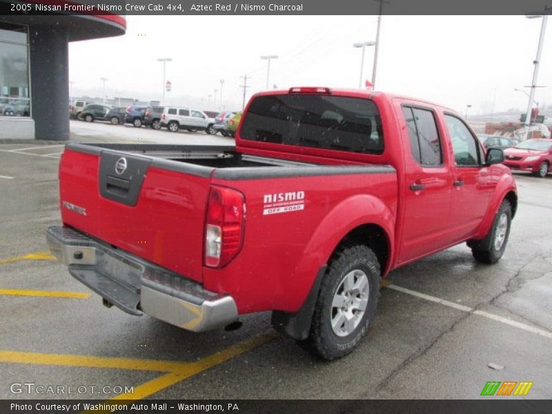 Aztec Red / Nismo Charcoal 2005 Nissan Frontier Nismo Crew Cab 4x4
