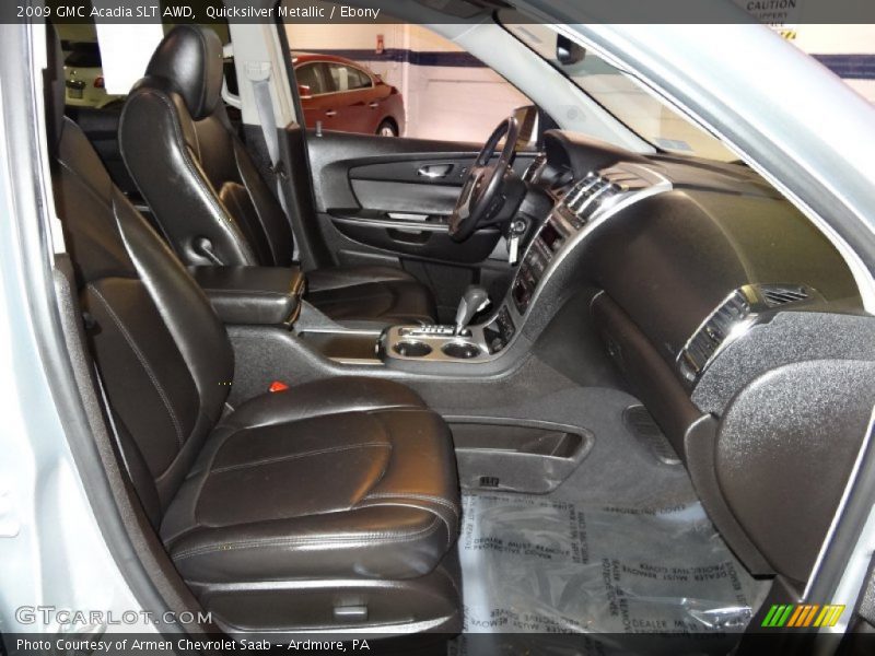 Quicksilver Metallic / Ebony 2009 GMC Acadia SLT AWD