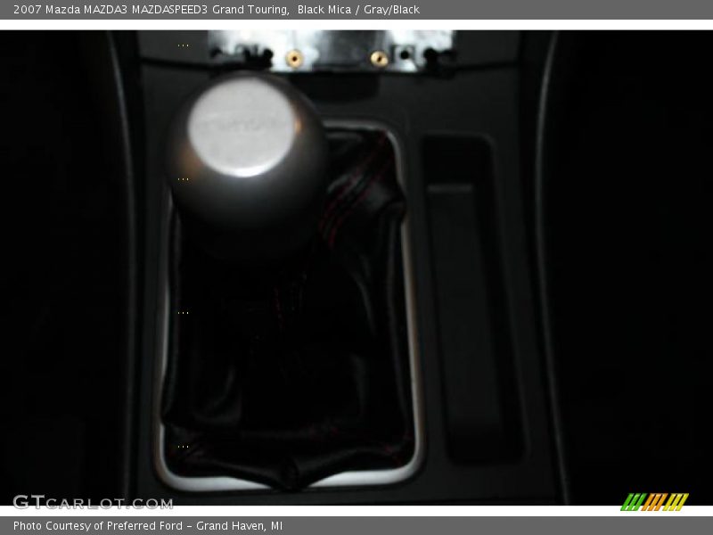 Black Mica / Gray/Black 2007 Mazda MAZDA3 MAZDASPEED3 Grand Touring