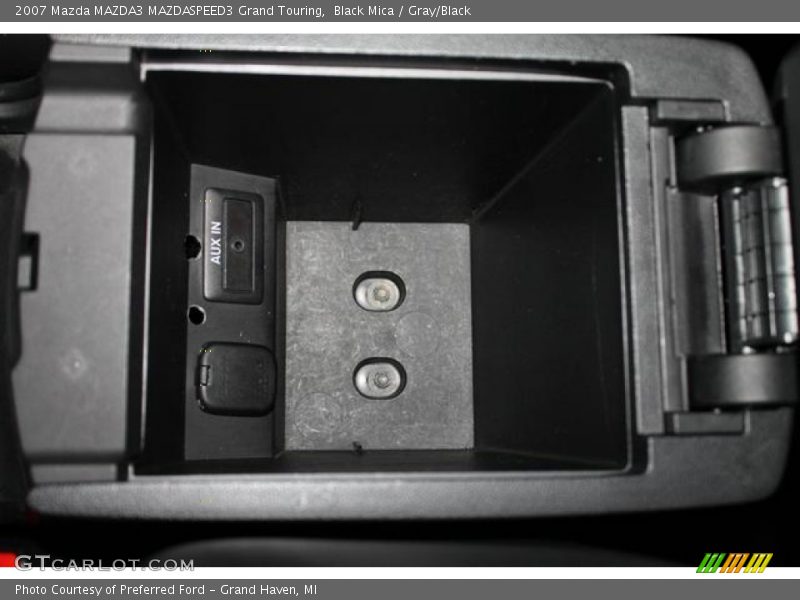Black Mica / Gray/Black 2007 Mazda MAZDA3 MAZDASPEED3 Grand Touring
