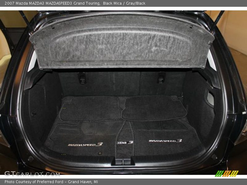Black Mica / Gray/Black 2007 Mazda MAZDA3 MAZDASPEED3 Grand Touring
