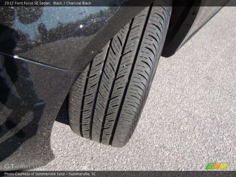 Black / Charcoal Black 2012 Ford Focus SE Sedan